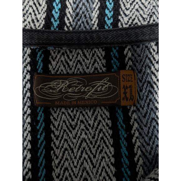 Retrofit Baja Hoodie Pullover Sweatshirt size XLarge - Picture 5 of 6